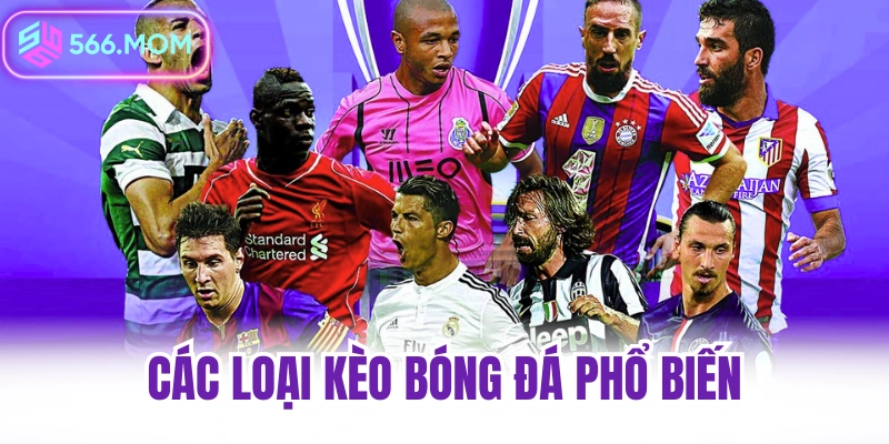 Các loại kèo bóng đá phổ biến tại nhà cái 566