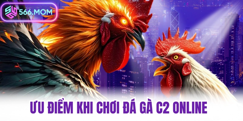 Ưu điểm khi chơi đá gà c2 online